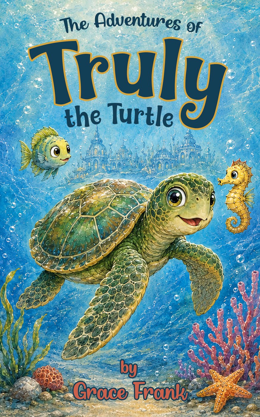 Cover of The Adventures of Truly the Turtle by Grace Frank